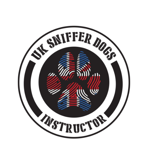 UK Sniffer Dogs Instructor badge